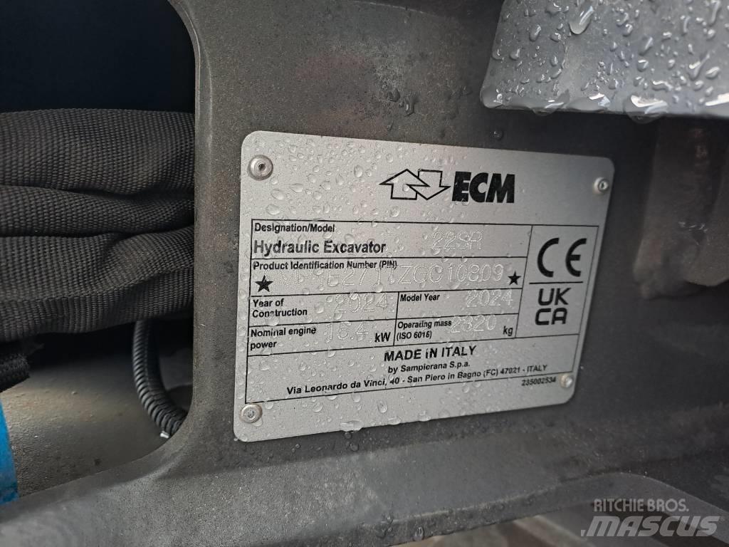 ECM 22 SR Minigraafmachines < 7t