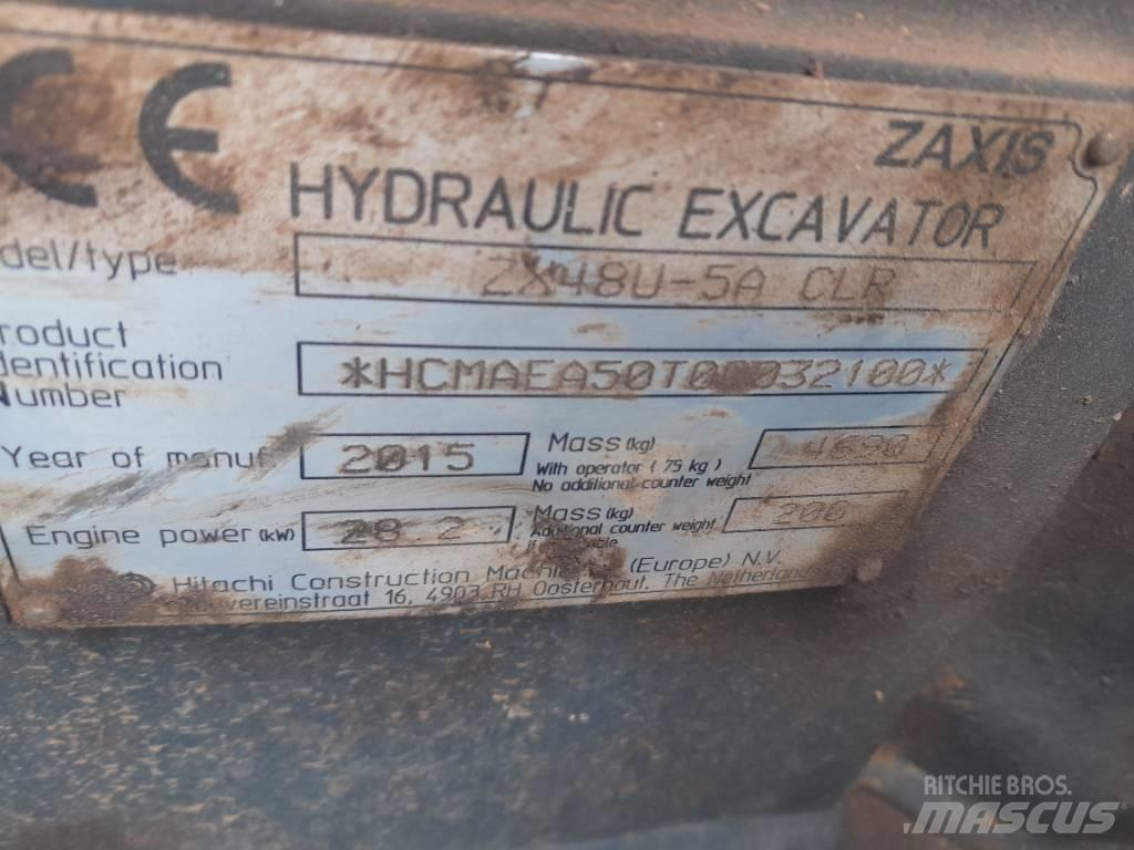Hitachi ZX 40 Minigraafmachines < 7t