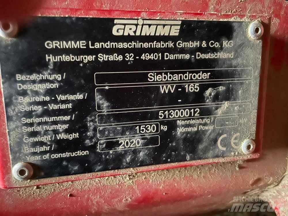 Grimme WV 165 Landbouw - overige