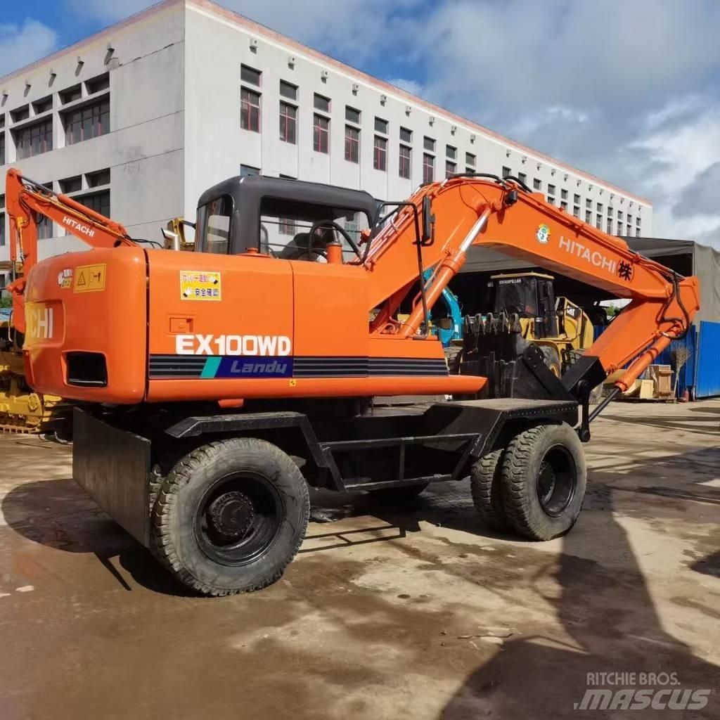 Hitachi EX 100 W D Wielgraafmachines
