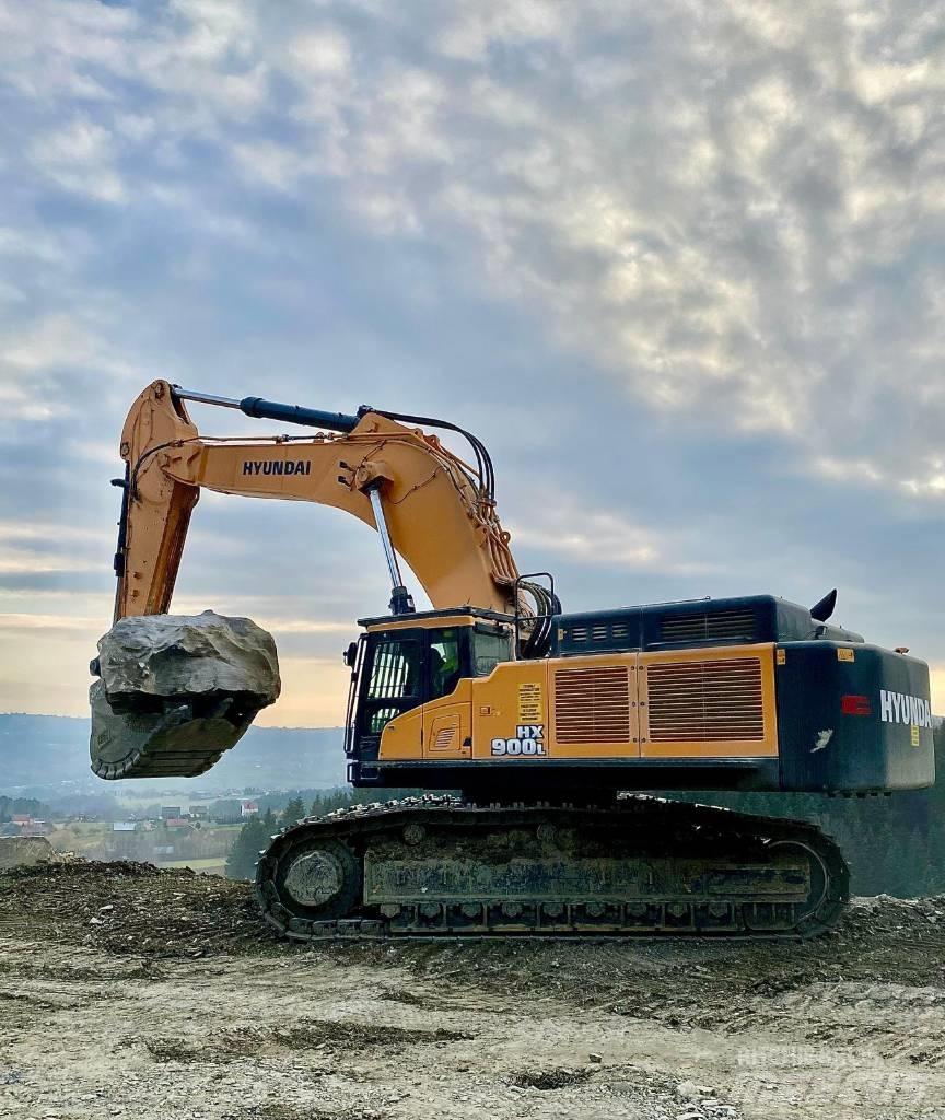 Hyundai HX900L Rupsgraafmachines