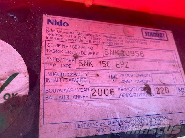 Nido SNK150 EPZ Sneeuwschuivers en -ploegen