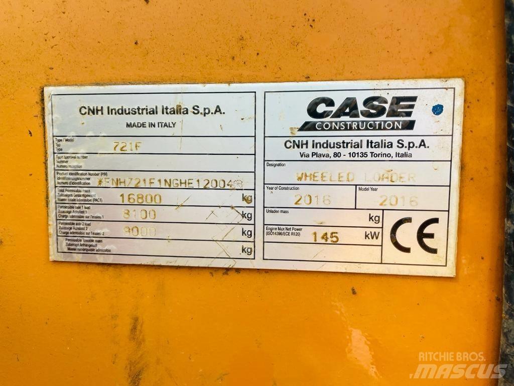 CASE 721 F Wielladers