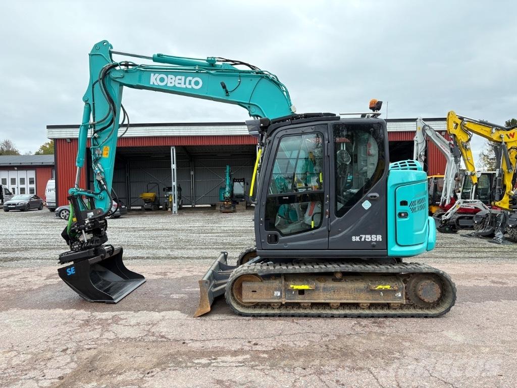 Kobelco SK75SR-7 Midigraafmachines 7t - 12t