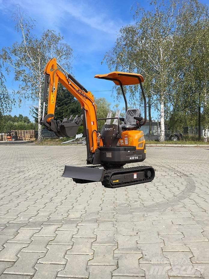 Kraft KE16 Minigraafmachines < 7t
