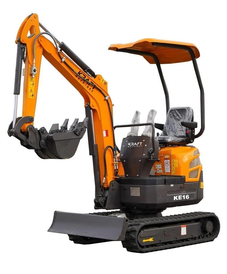 Kraft KE16 Minigraafmachines < 7t