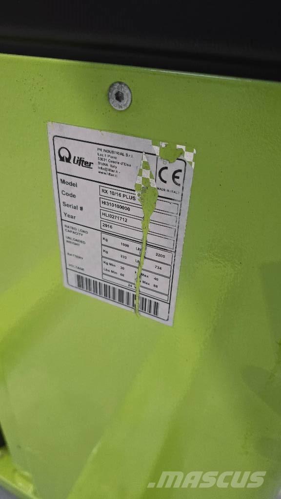 Pramac RX 10/16 Stapelaar meeloop