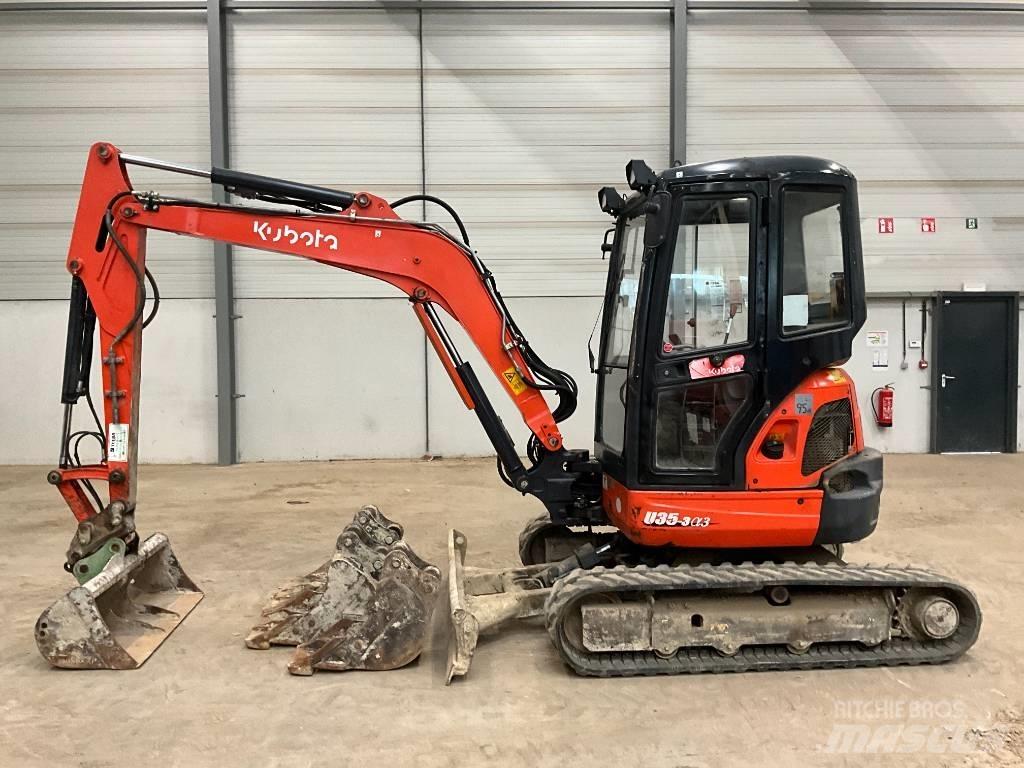 Kubota U 35-3 A 3 Minigraafmachines < 7t