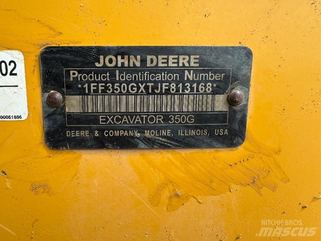 DEERE 350G LC Rupsgraafmachines