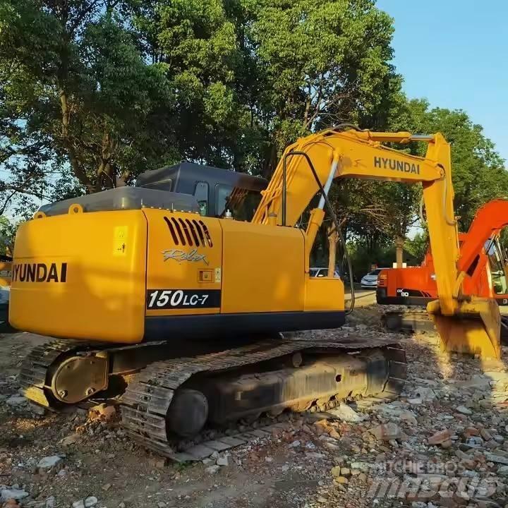 Hyundai 150LC-7 Rupsgraafmachines