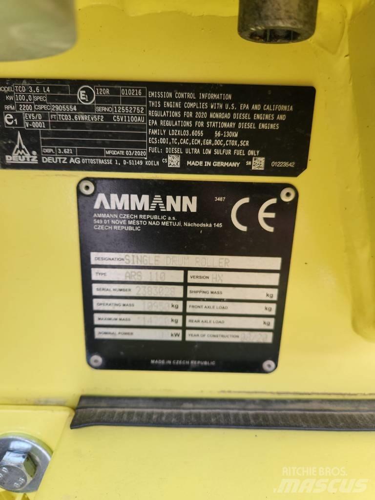 Ammann ARS 110 Trilrolwalsen