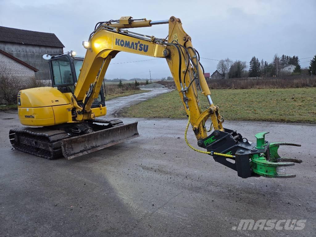 Komatsu PC80MR-5 Midigraafmachines 7t - 12t