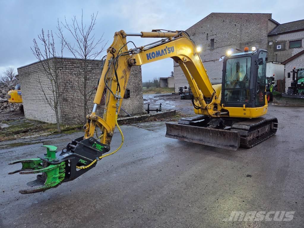 Komatsu PC80MR-5 Midigraafmachines 7t - 12t