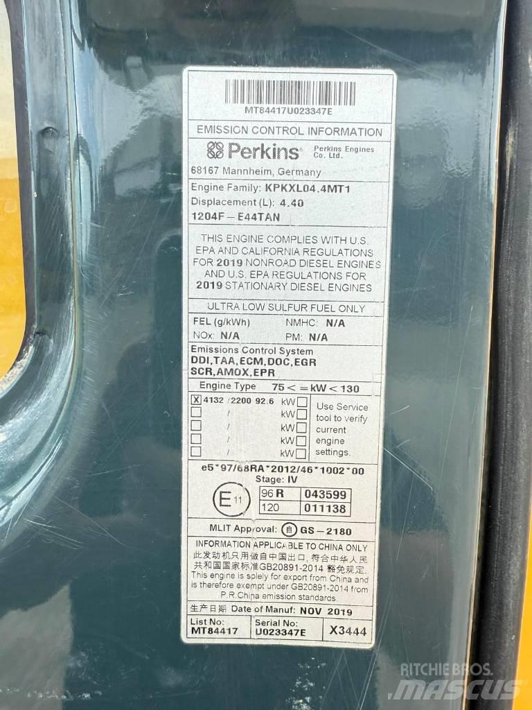 Hyundai HX 145 LCR Rupsgraafmachines