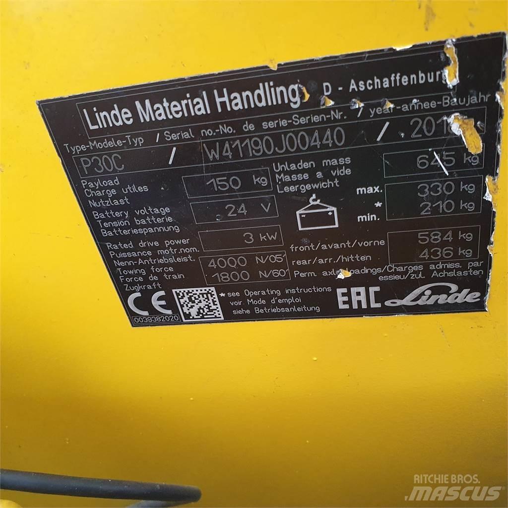 Linde P30C Electro trekker