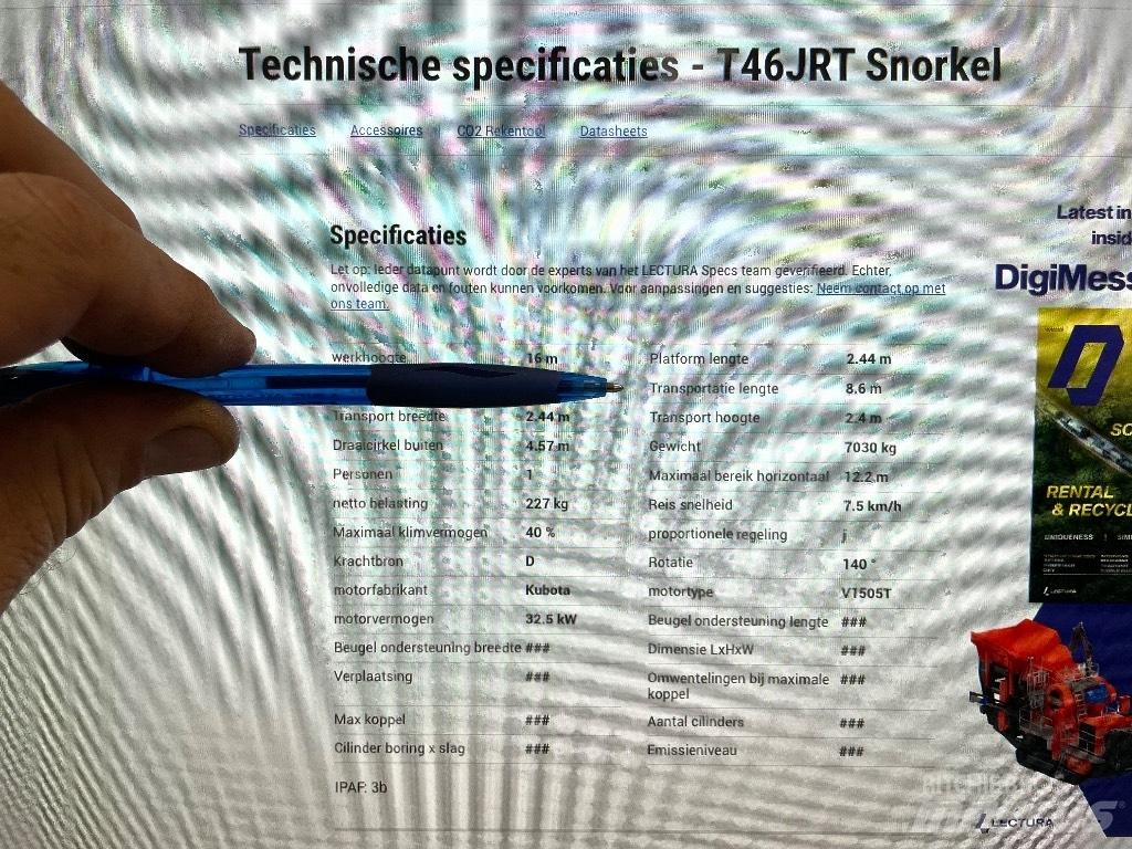 Snorkel T 46 J RT Knikarmhoogwerkers