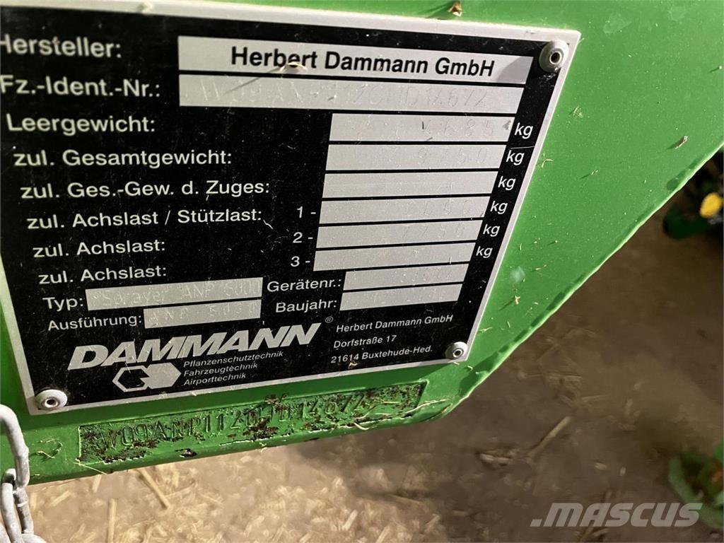 Dammann ANP 5030 Getrokken spuitmachines