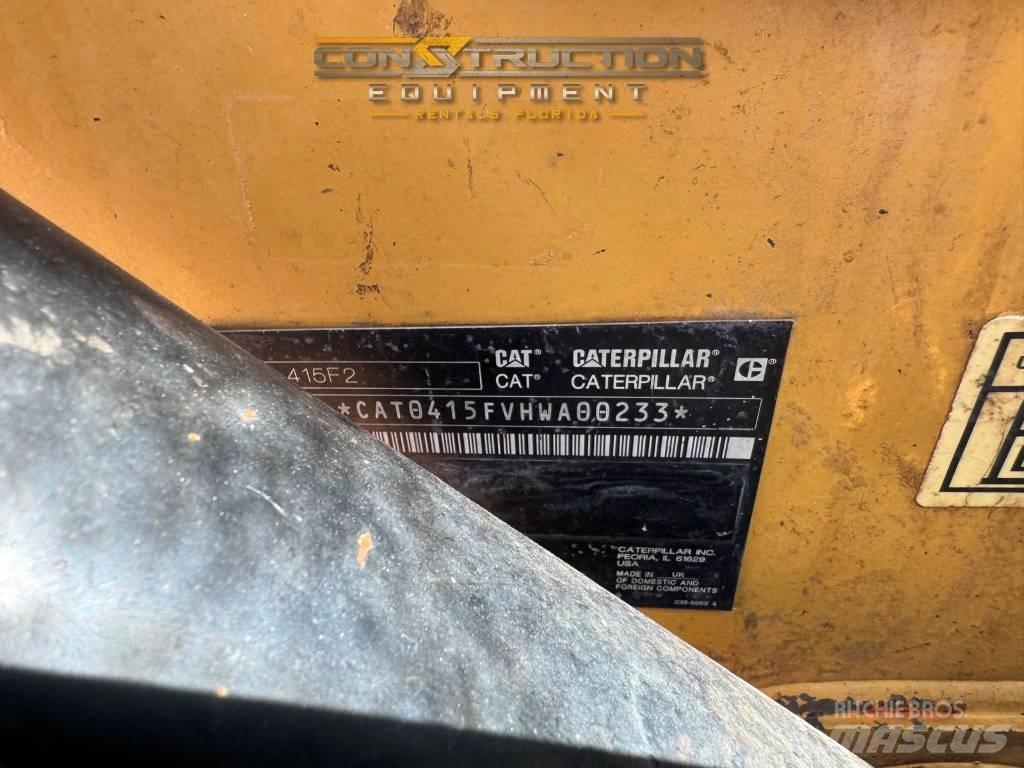 CAT 415F 2 Graaf-laadcombinaties