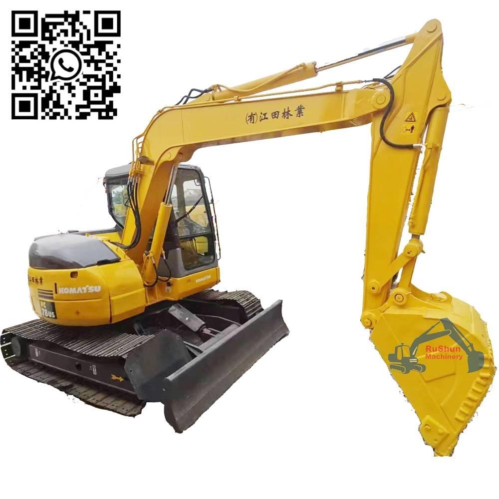 Komatsu PC78US Minigraafmachines < 7t