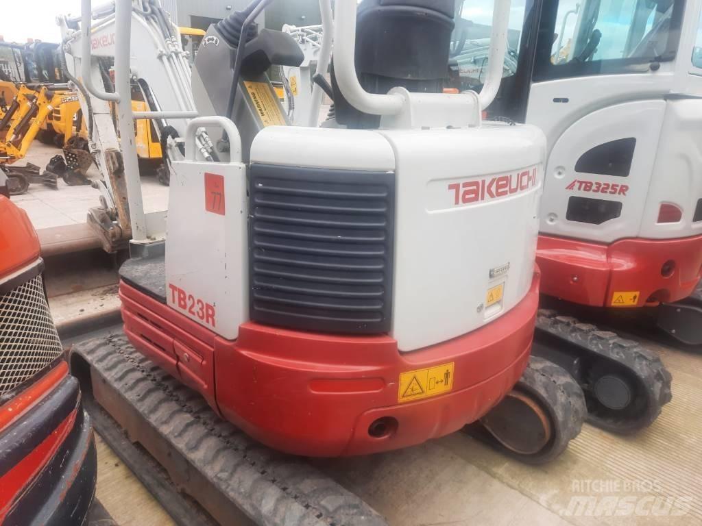 Takeuchi TB23R Minigraafmachines < 7t