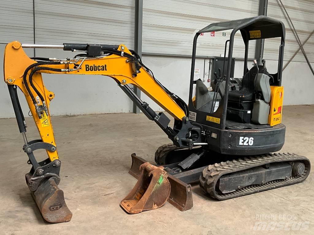 Bobcat E 26 Minigraafmachines < 7t