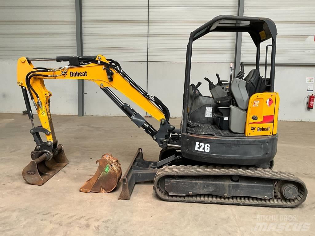 Bobcat E 26 Minigraafmachines < 7t