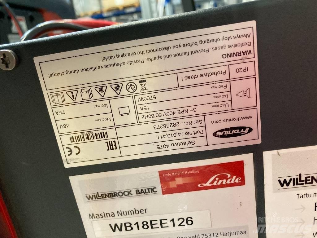 Linde R14X/116 Reachtruck voor hoog niveau