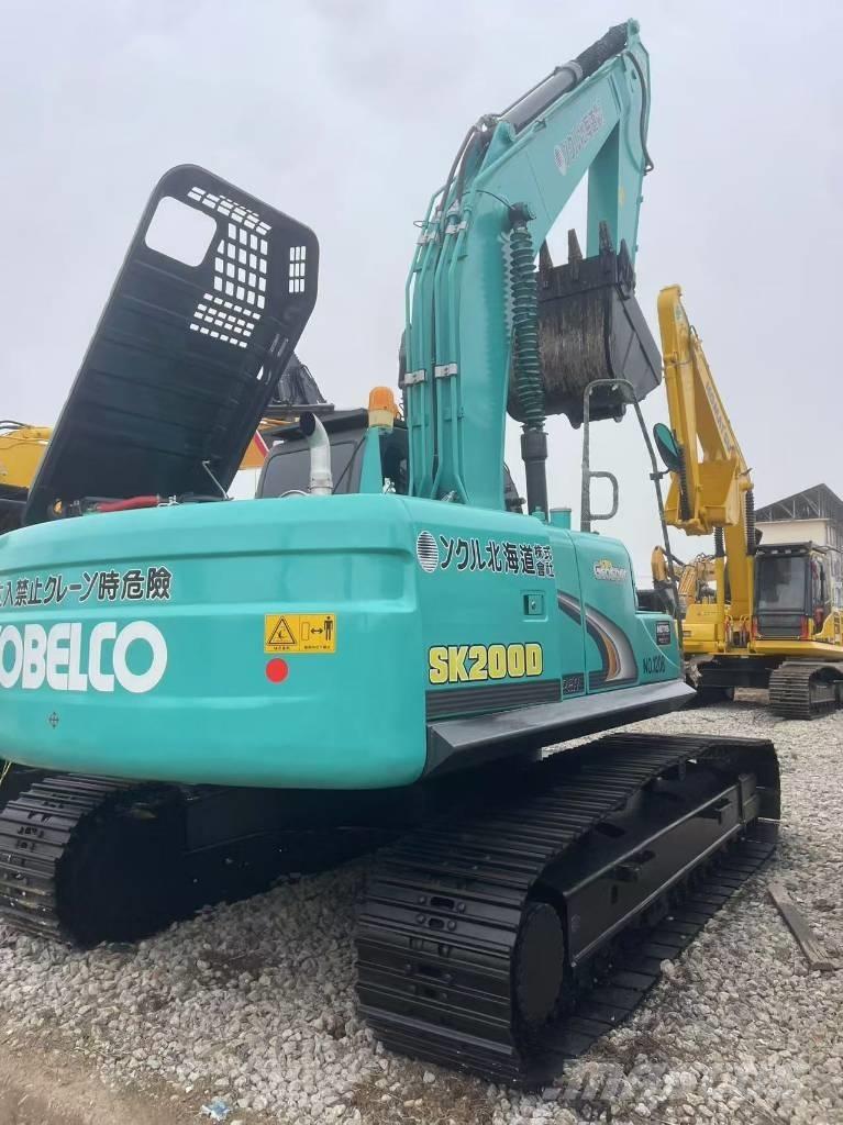 Kobelco SK 200 Rupsgraafmachines