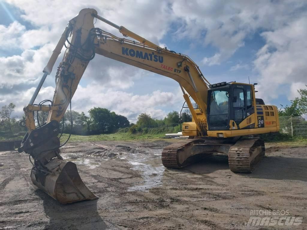 Komatsu PC210LC-10 Rupsgraafmachines