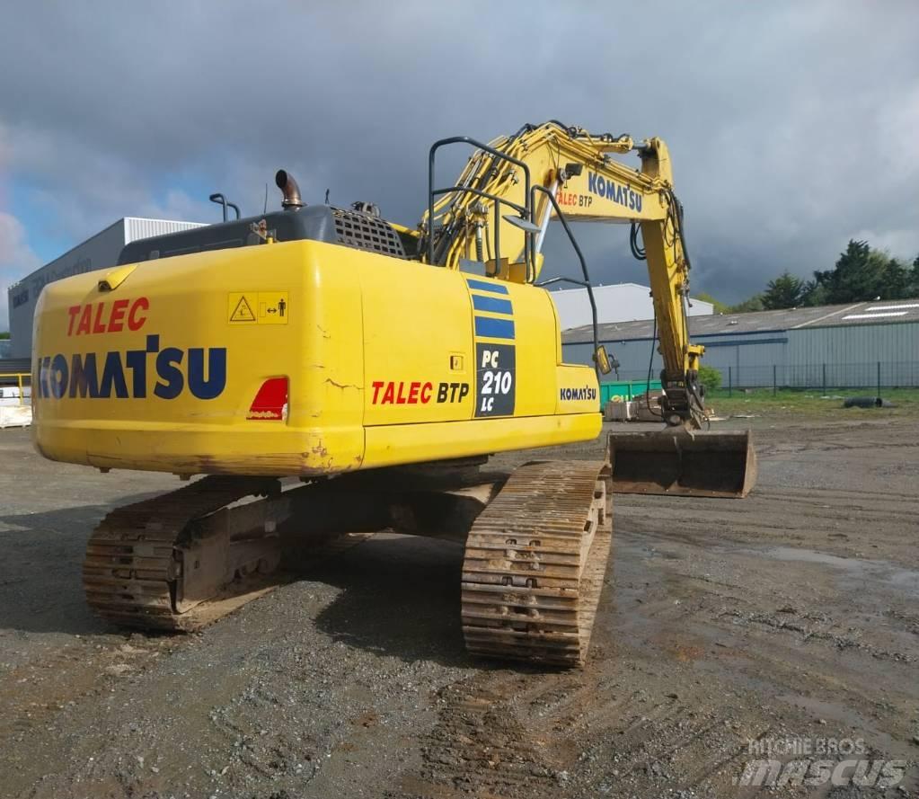 Komatsu PC210LC-10 Rupsgraafmachines