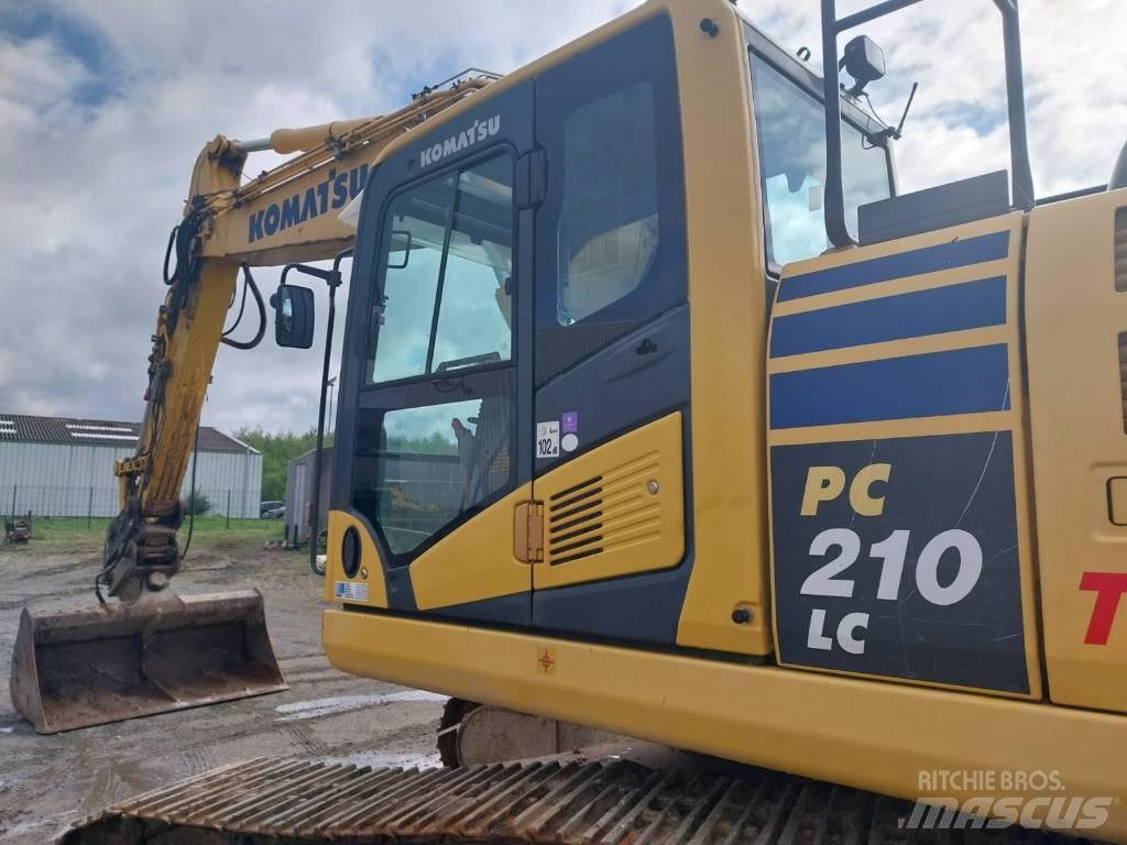 Komatsu PC210LC-10 Rupsgraafmachines