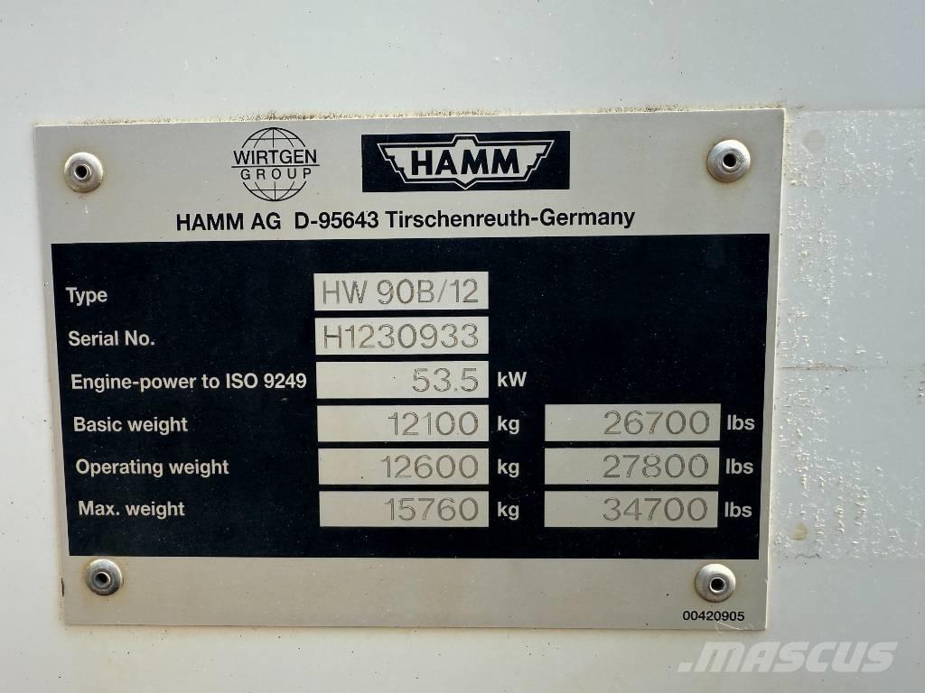 Hamm HW 90-12 Duowalsen