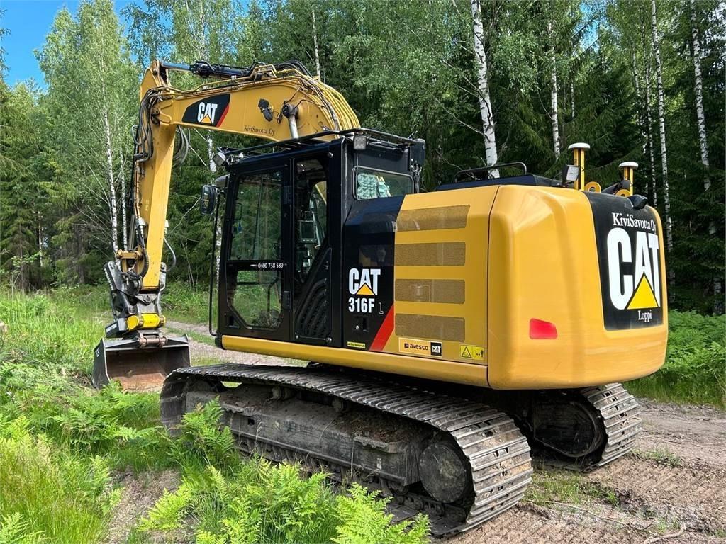 CAT 316FL Rupsgraafmachines