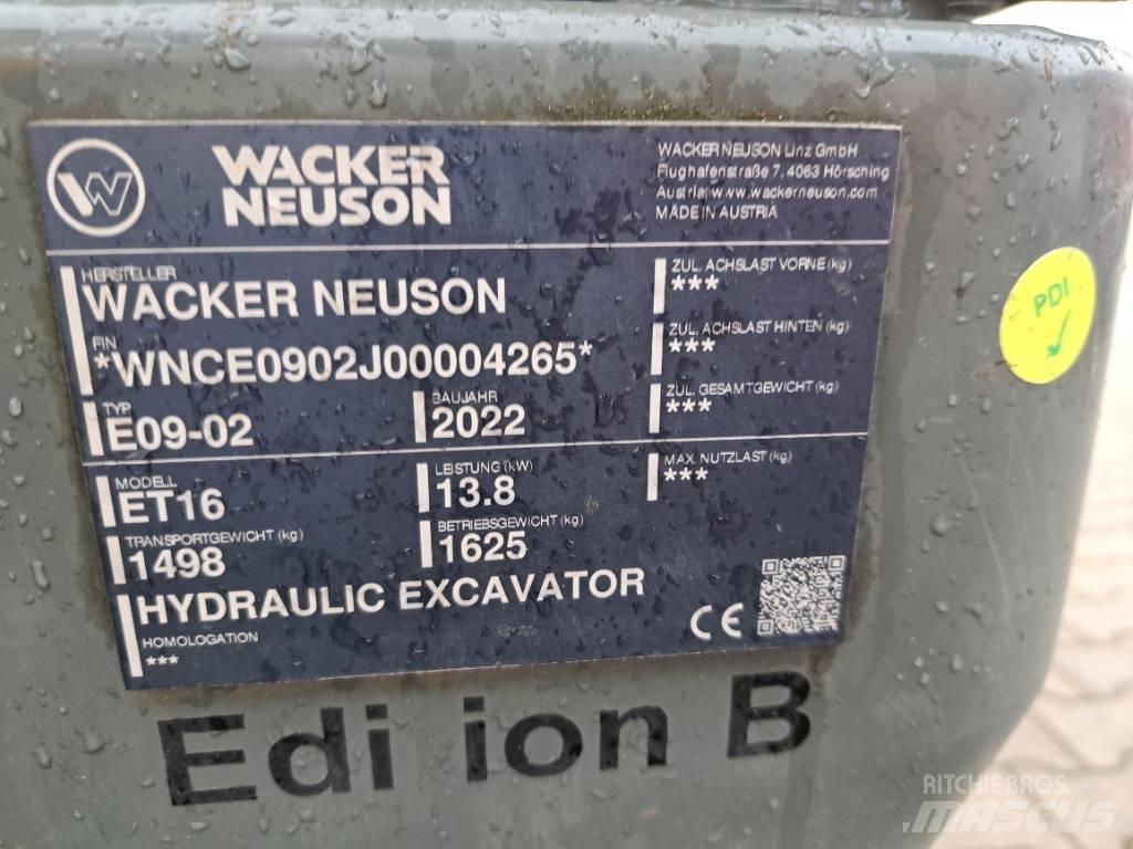 Wacker Neuson ET16 Rupsgraafmachines