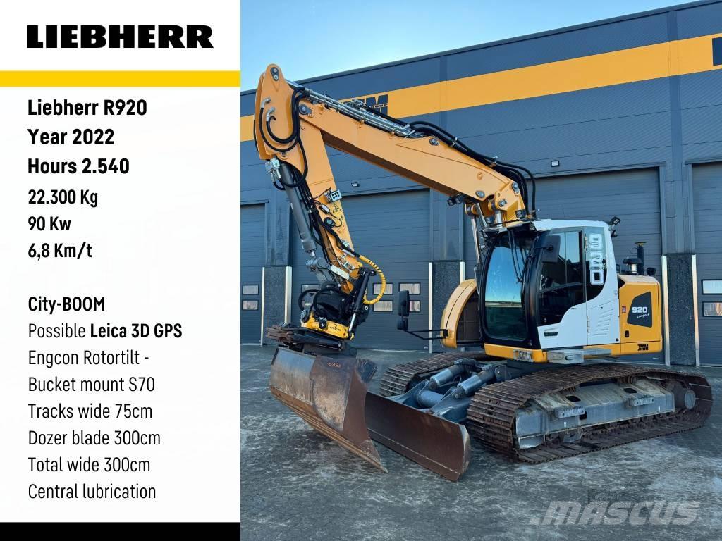 Liebherr R 920 Rupsgraafmachines