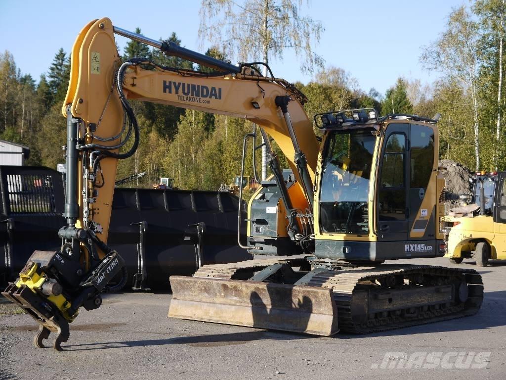 Hyundai HX 145 LCRD Rupsgraafmachines