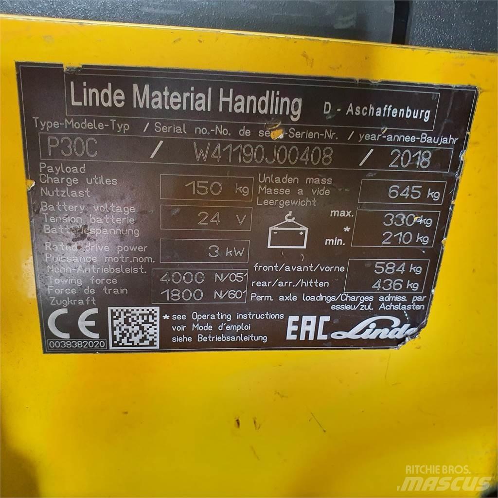 Linde P30C Electro trekker