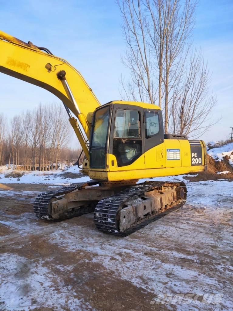 Komatsu pc200-7 Rupsgraafmachines