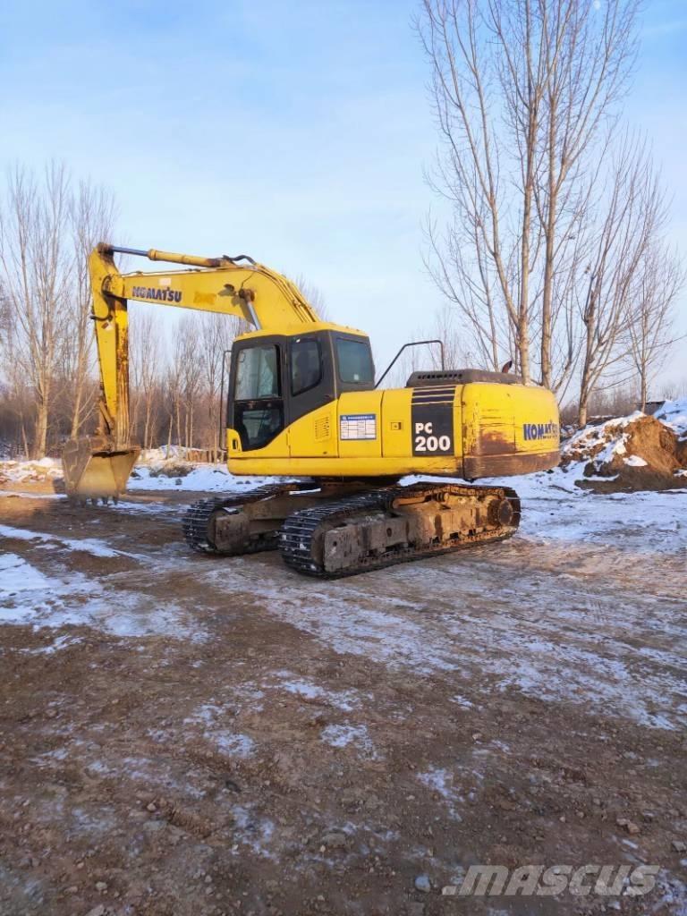 Komatsu pc200-7 Rupsgraafmachines