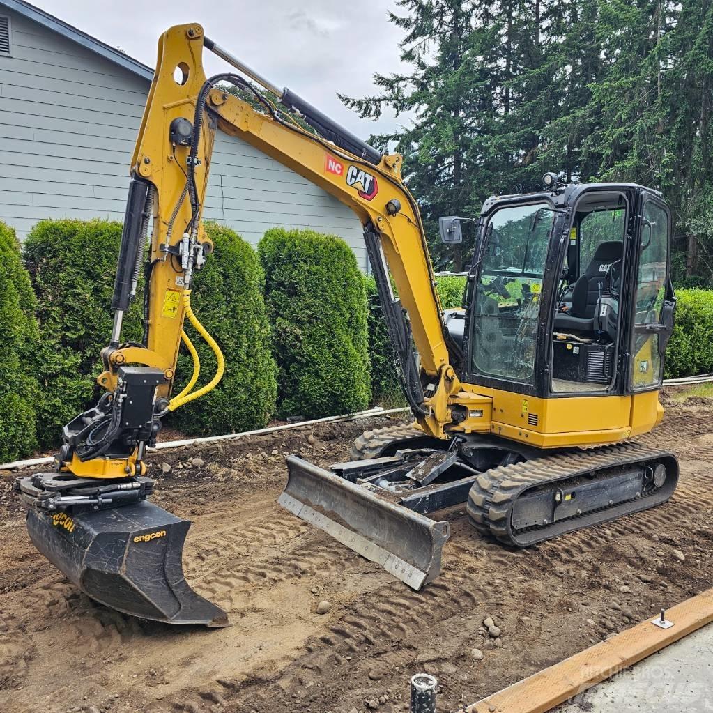 CAT 304 Minigraafmachines < 7t
