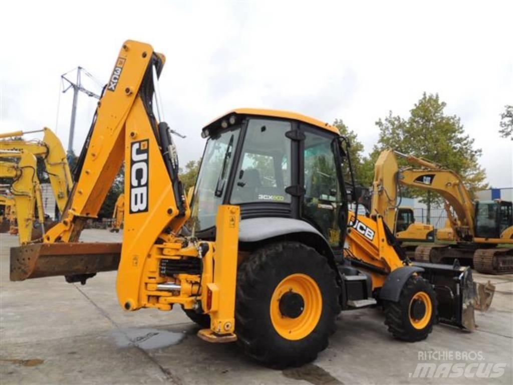 JCB 3 CX Contractor Graaf-laadcombinaties