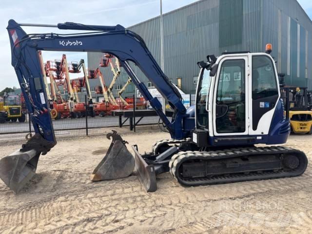 Kubota KX 080-3 Midigraafmachines 7t - 12t