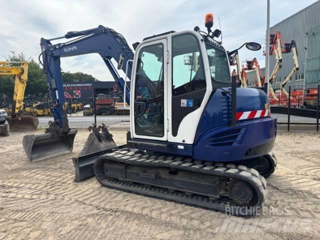 Kubota KX 080-3 Midigraafmachines 7t - 12t