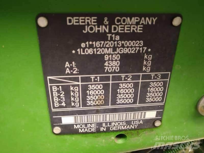 John Deere 6120 M Tractoren