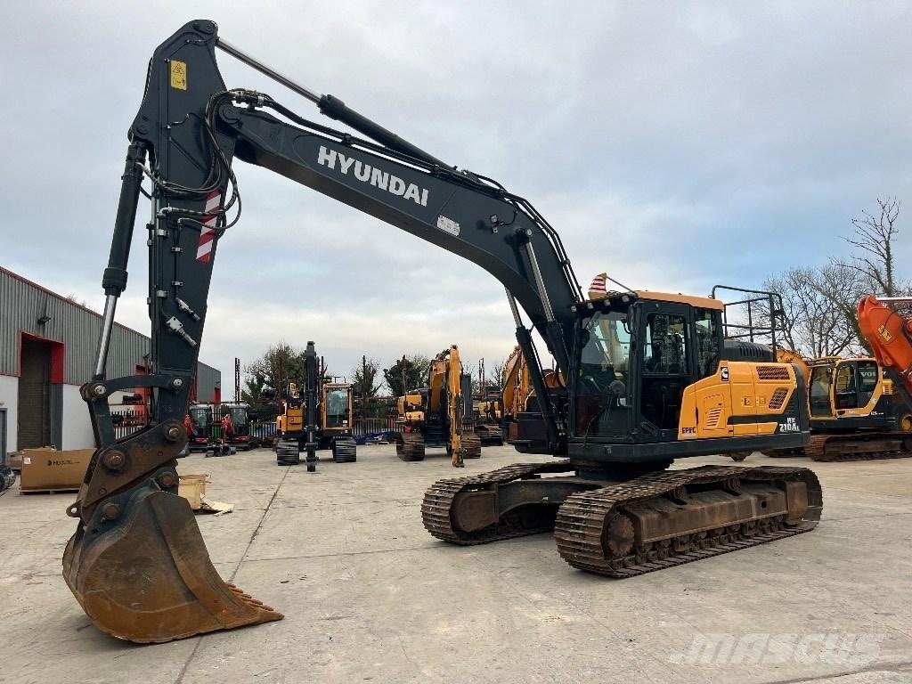 Hyundai HX 210 AL Rupsgraafmachines