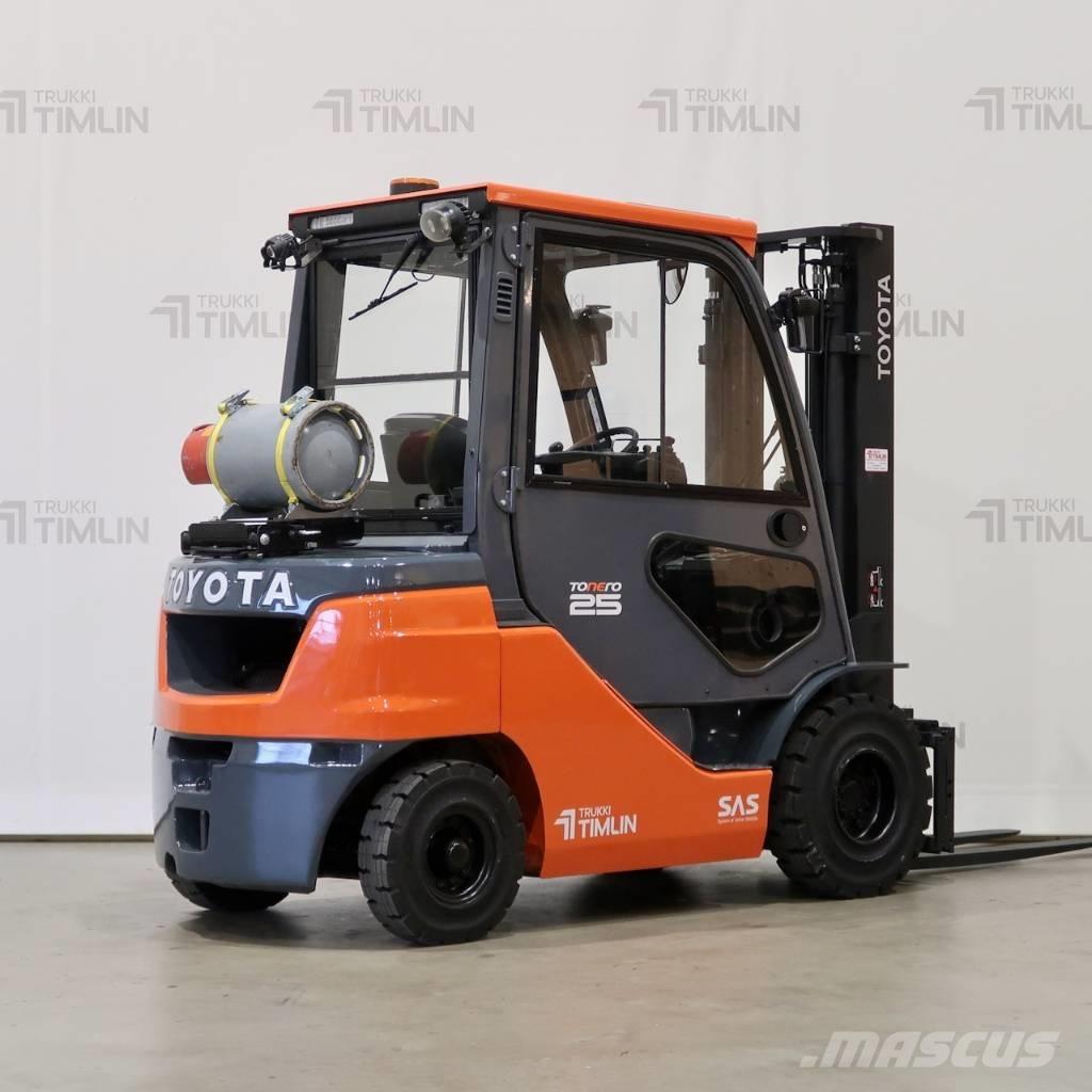 Toyota 02-8FGF25 LPG heftrucks