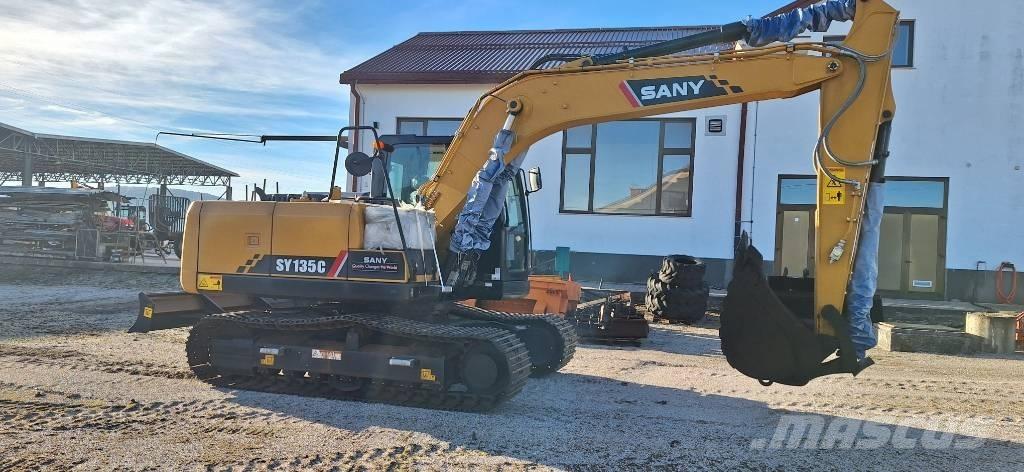 Sany SY 135 C Rupsgraafmachines