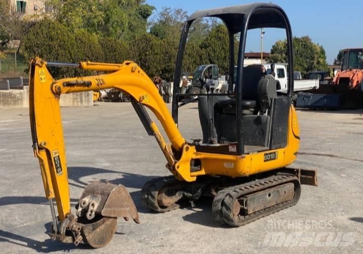 JCB 8018 Minigraafmachines < 7t