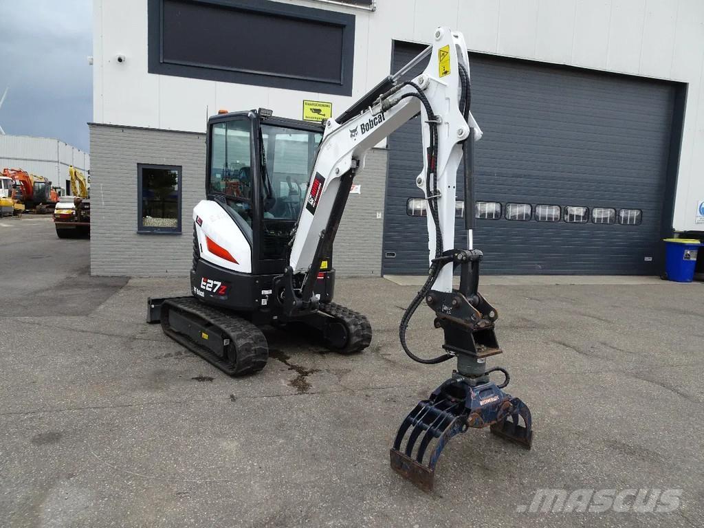 Bobcat E27Z Minigraafmachines < 7t