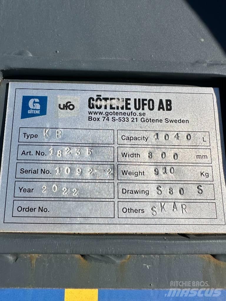 UFO KB-S80 Rupsgraafmachines